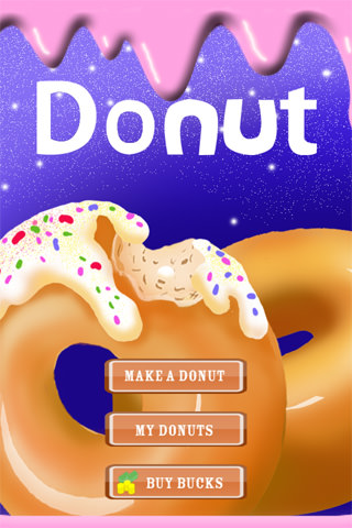 かわいいトッピングたっぷりのドーナツ作りを楽しめるiphoneアプリ Donut 紹介 Interest Speaker