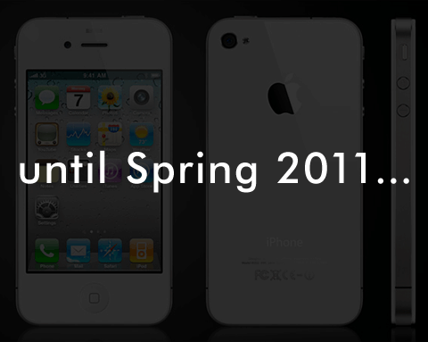 iPhone 4 ホワイトモデルは2011年春発売予定に延期。。。