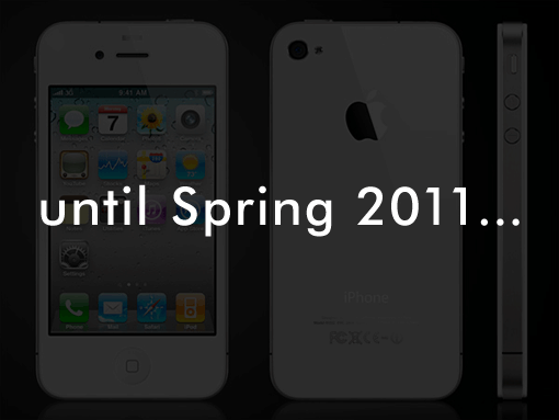 iPhone 4 ホワイトモデルは2011年春発売予定に延期。。。