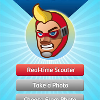 顔認識で戦闘力を計測できるiPhoneアプリ：スカウター Pro：戦闘力測定器