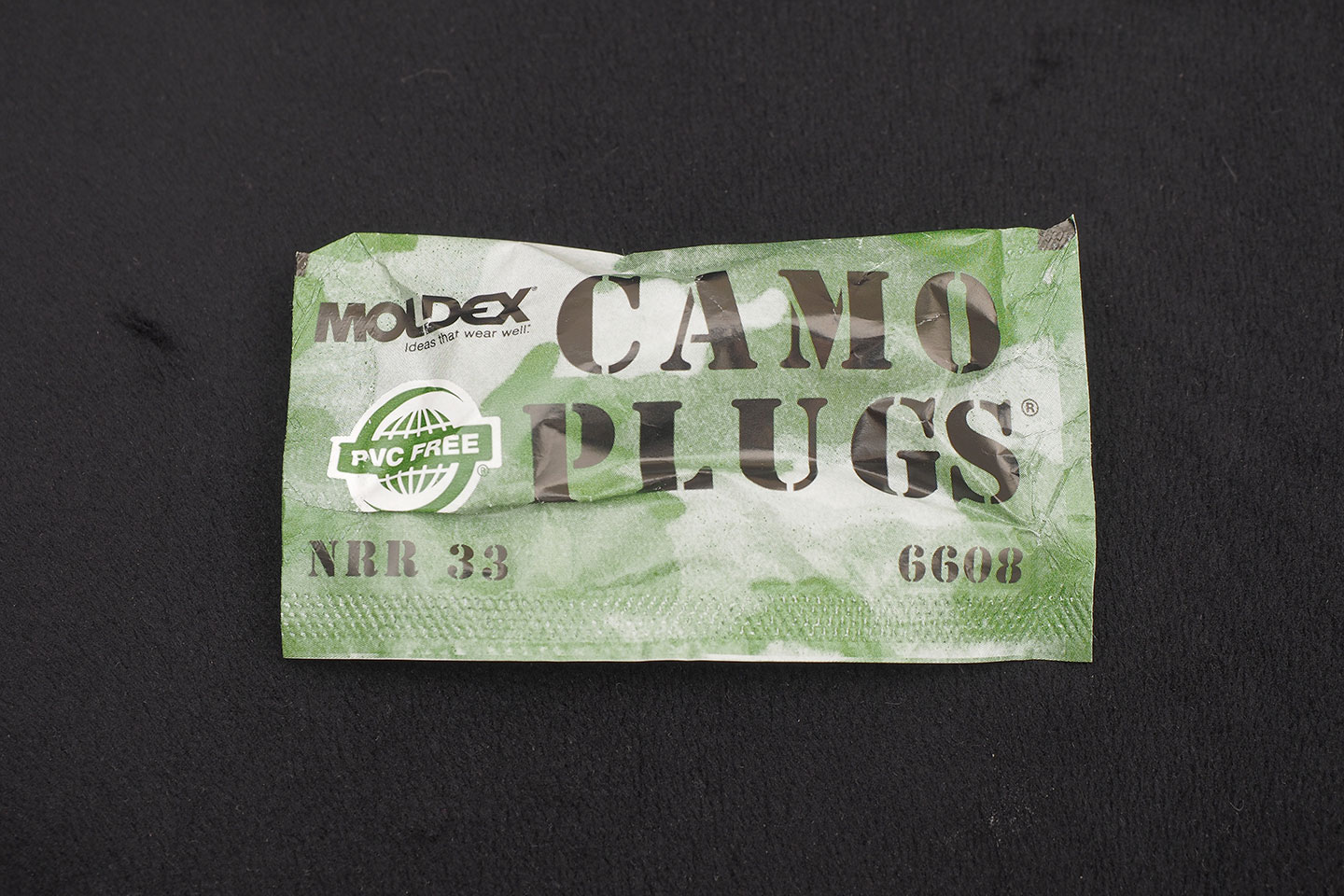 MOLDEX CAMO PLUGS の個包装