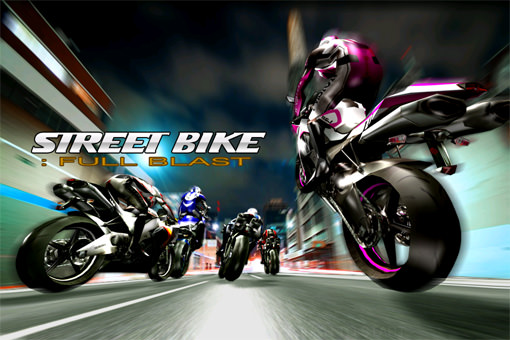 スーパーバイクで公道をかっ飛ばすバイクレースiPhoneアプリ『Streetbike: Full Blast』