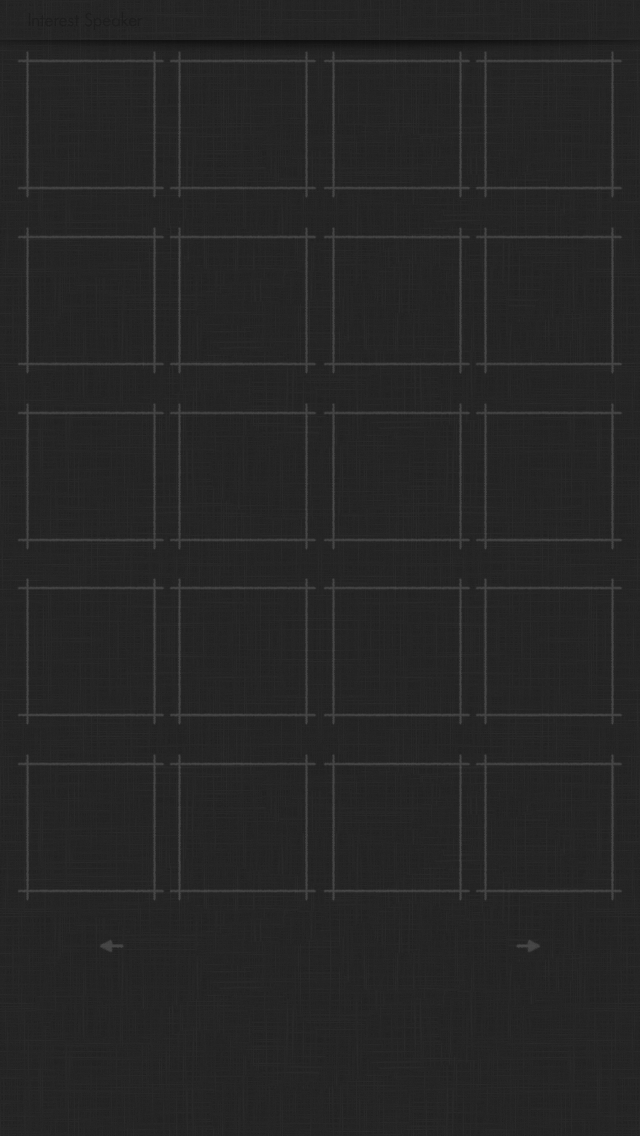 cloth01-black iPhone 5 ホーム画面用壁紙