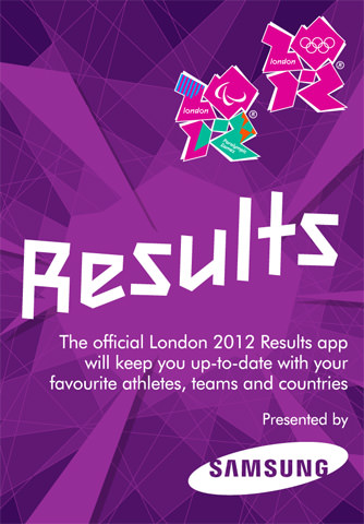 London 2012: オリンピックおよびパラリンピックの公式結果アプリ。